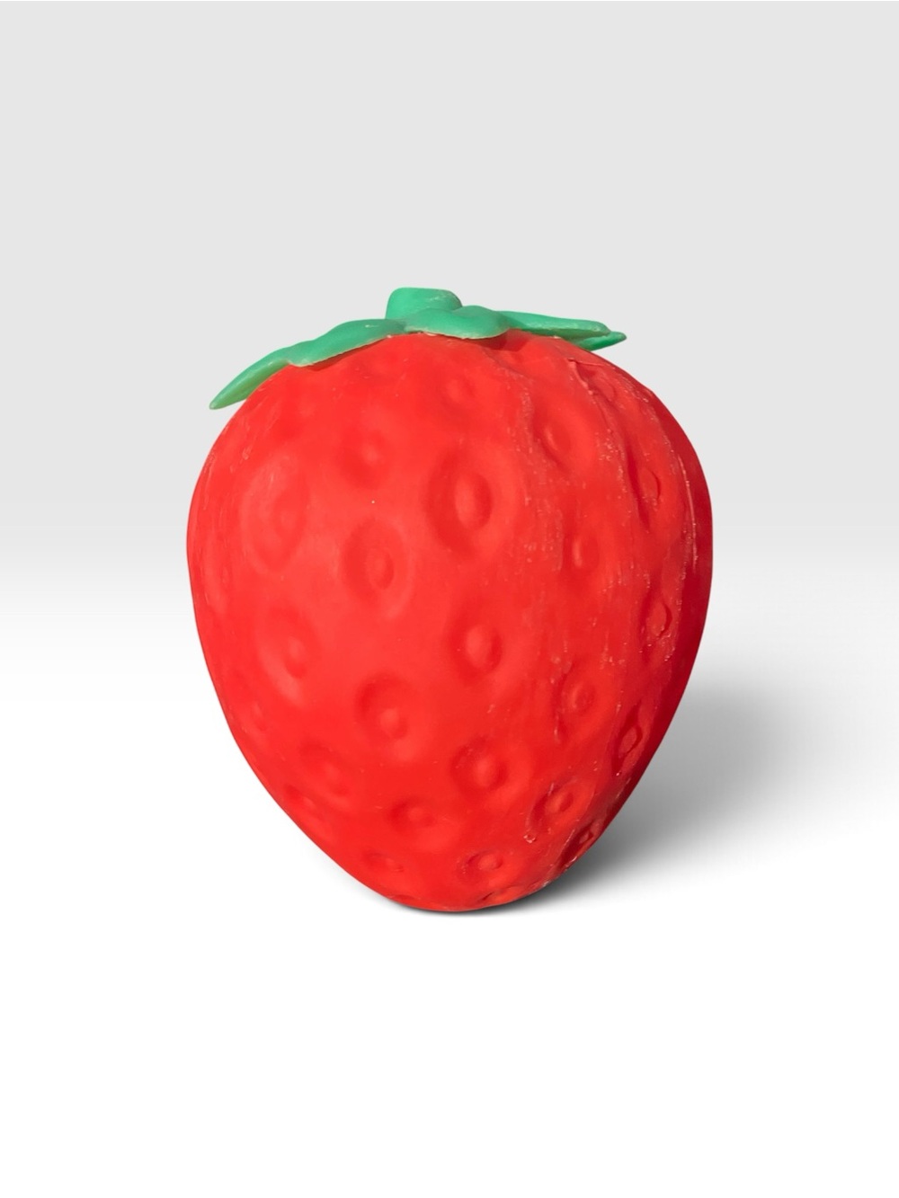 Jumbo Strawberry Squishy | Large Squeeze Fidget Stress Toy